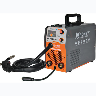 Synergic Lasser AC220V Mini Mig Welding Machine van 140 Ampèremig